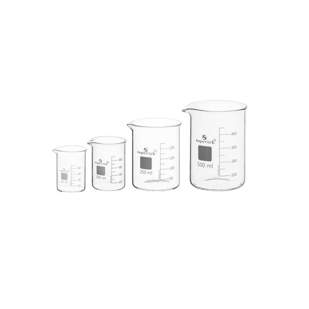 Borosilicate Glass Beaker 50/100/250/500 ml